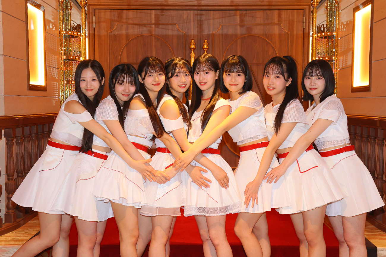 秋山由奈・新井彩永・工藤華純・久保姫菜乃・迫由芽実・成田香姫奈・ 八木愛月・山口結愛・伊藤百花・奥本カイリ・川村結衣・白鳥沙怜・ 花田藍衣・大賀彩姫・近藤沙樹・丸山ひなた